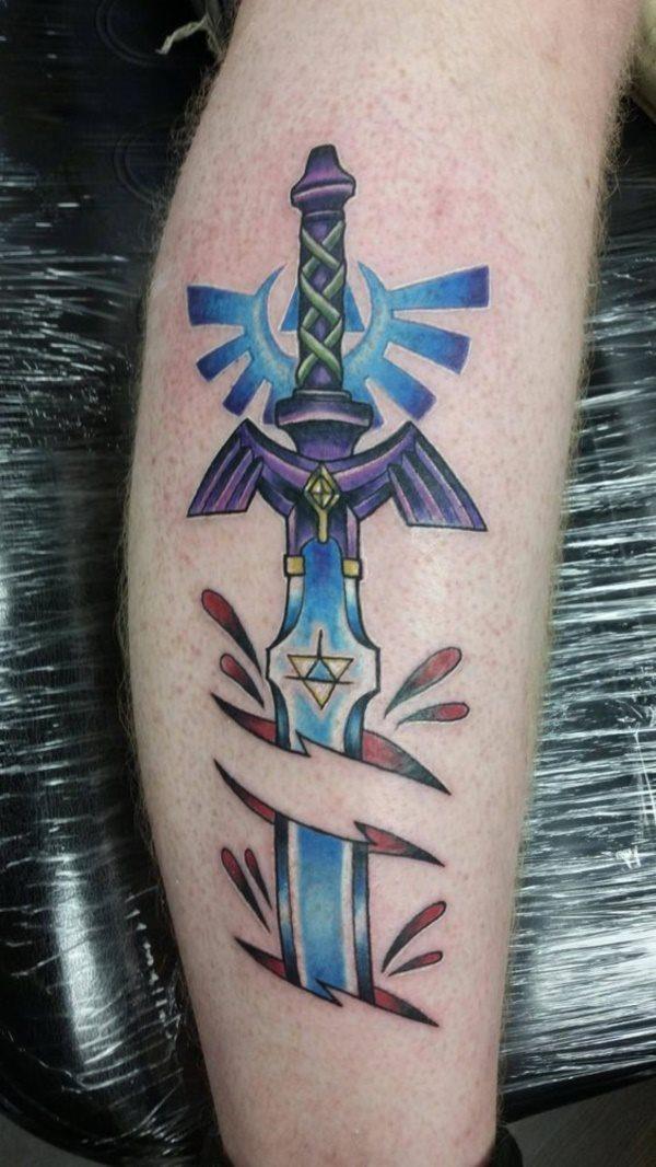 меч татуировки 08