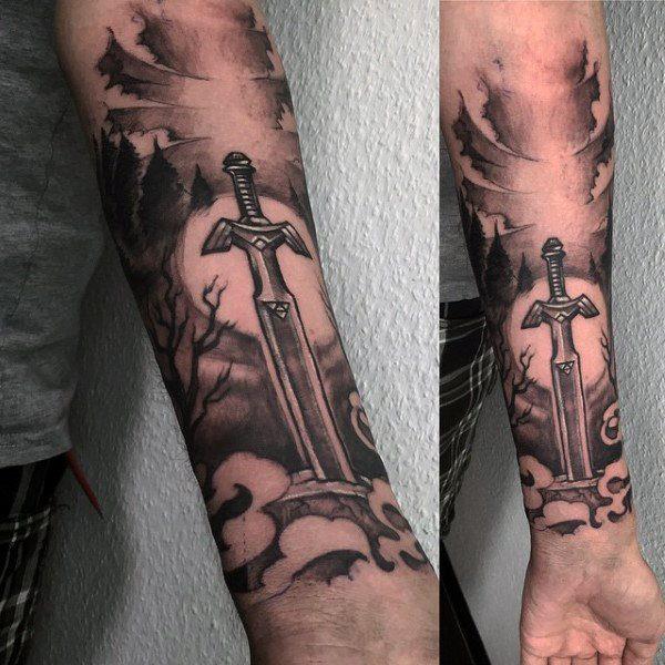 меч татуировки 371