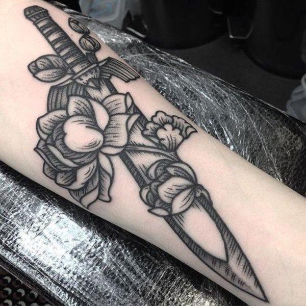 меч татуировки 38