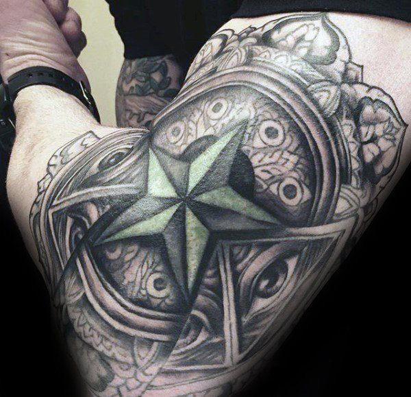 звезда татуировки 314