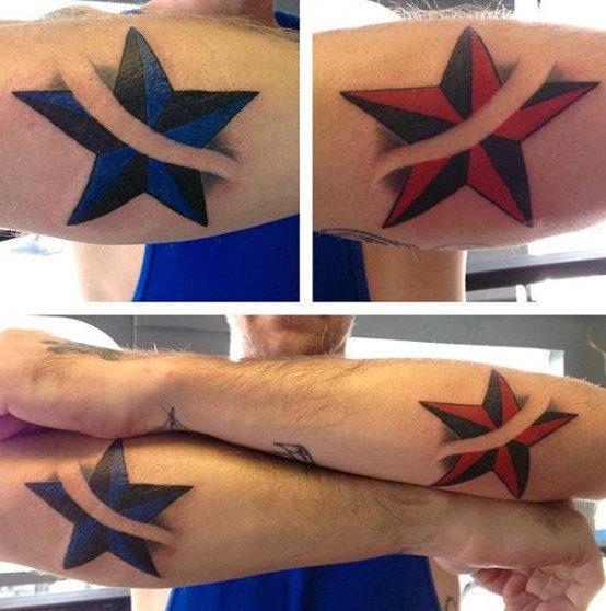 звезда татуировки 338