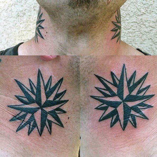 звезда татуировки 374