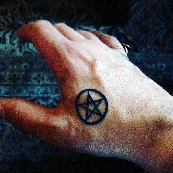 пентаграмма звезда татуировки 149