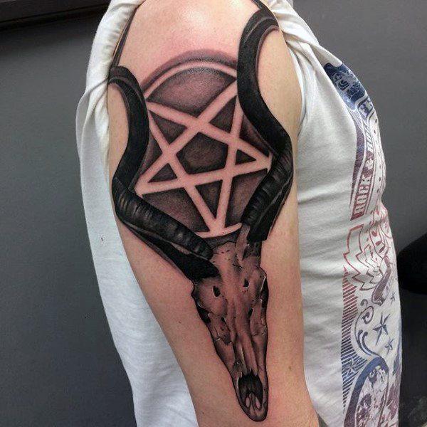 пентаграмма звезда татуировка 37