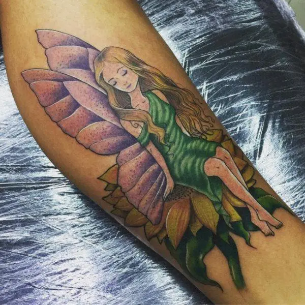 broken fairy tattoo