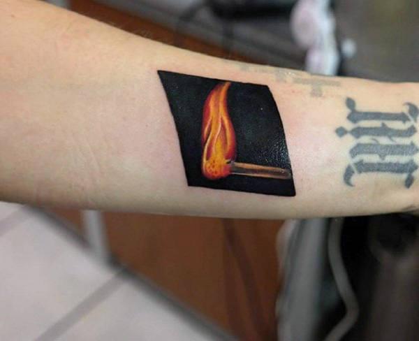 огонь огонь татуировка 53