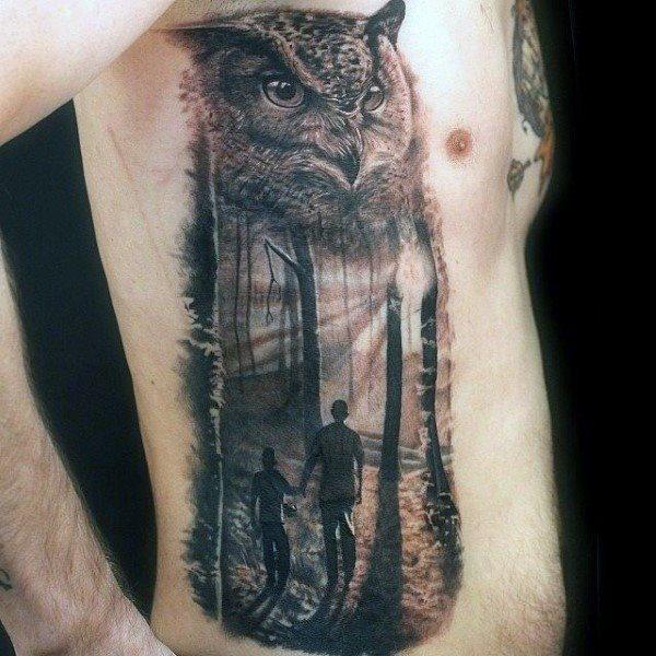 татуировка в лесу 131