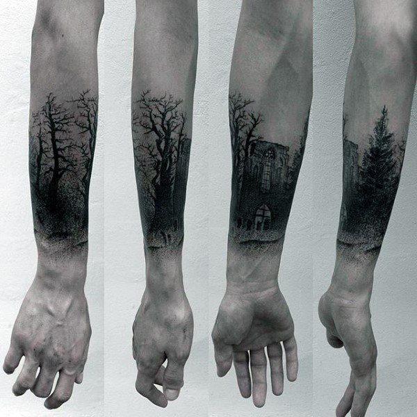 татуировка в лесу 185