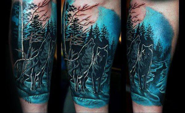 татуировка в лесу 41