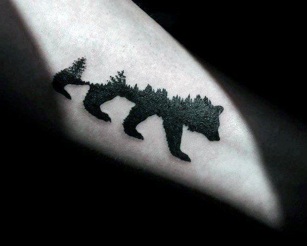 татуировка в лесу 97