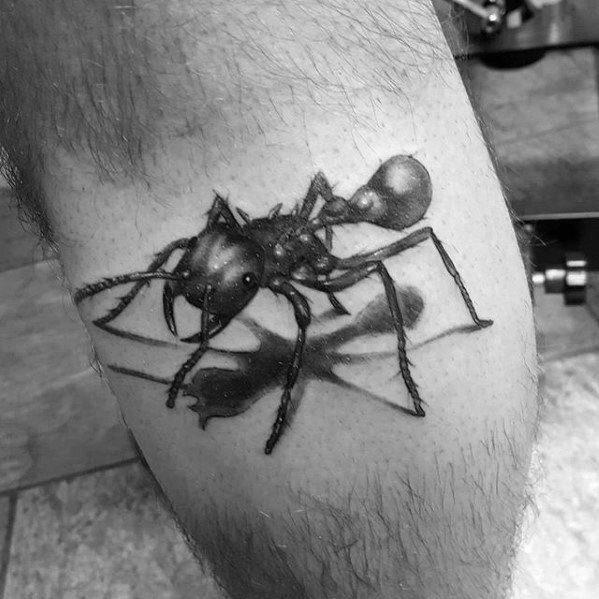 татуировка муравей 02