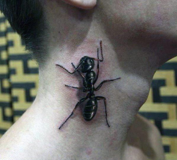 татуировка муравей 114