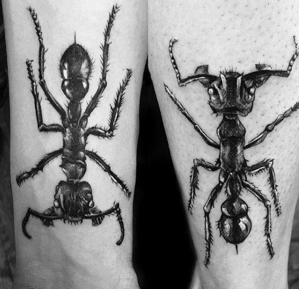 татуировка муравей 136