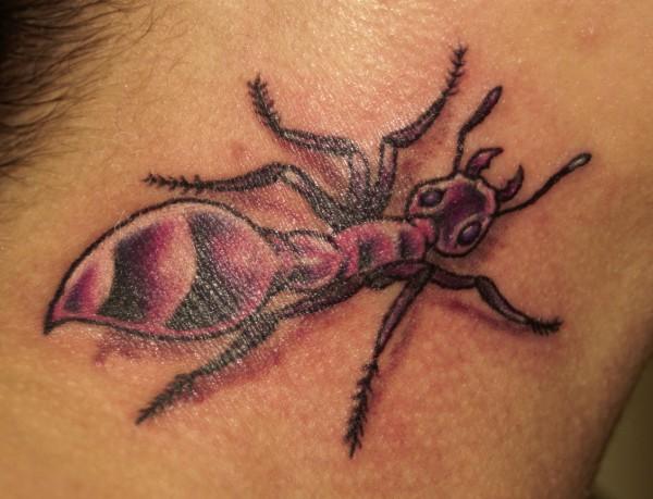 татуировка муравей 36
