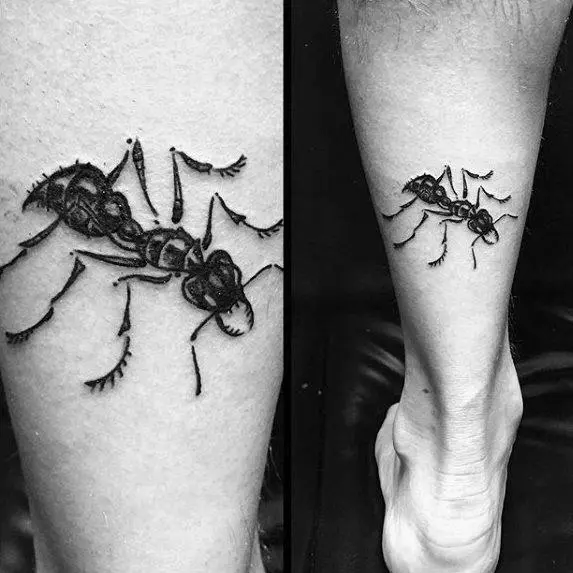 Drawing Ant Tattoo, Vẽ hình xăm con kiến đẹp - YouTube