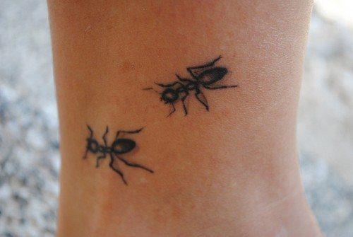 татуировка муравей 70