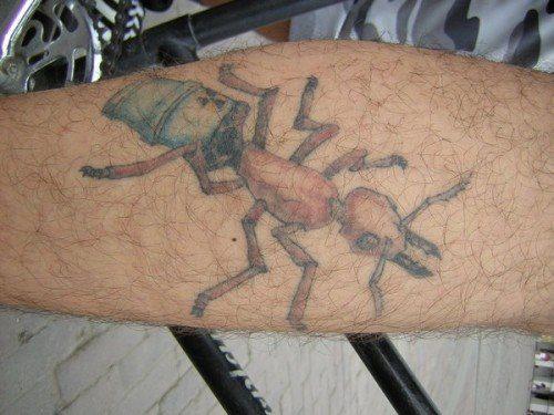 татуировка муравьи 84
