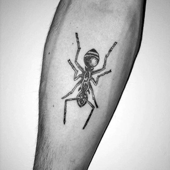 татуировка муравей 96