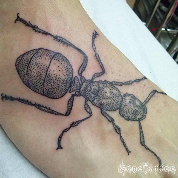 татуировка муравей 98