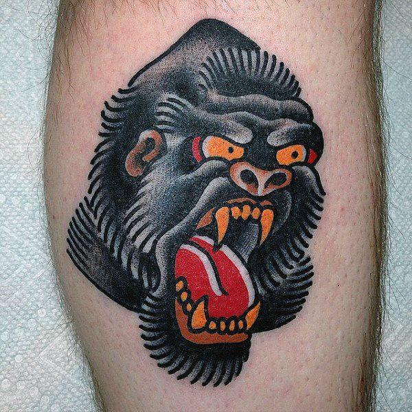 горилла татуировка 13