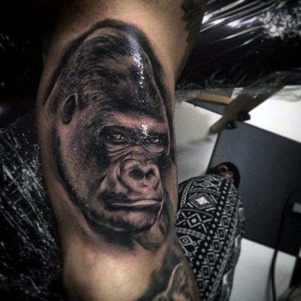 горилла татуировка 43