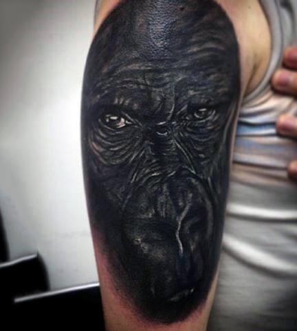 горилла татуировка 70