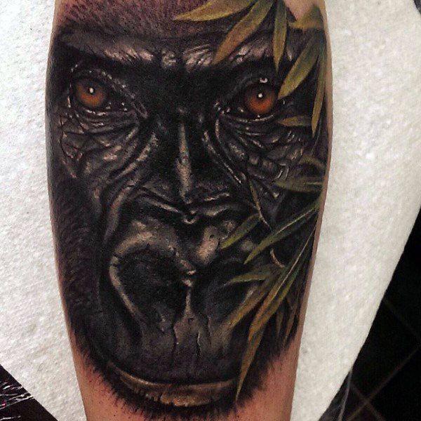 горилла татуировка 82