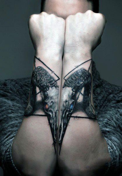 готические татуировки 19