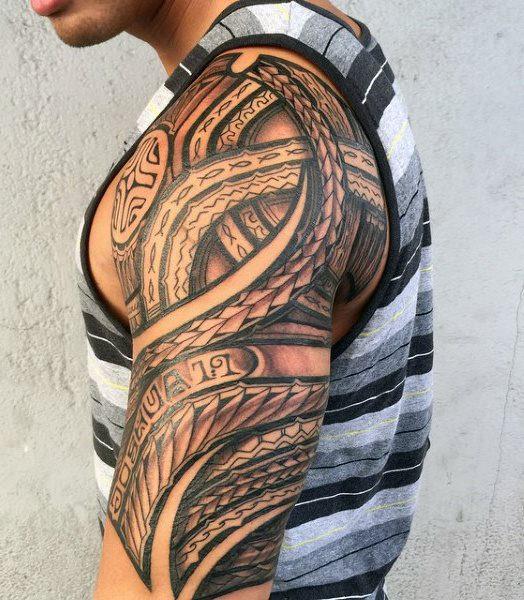 гавайские татуировки 90