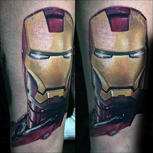 Железный человек татуировка 102