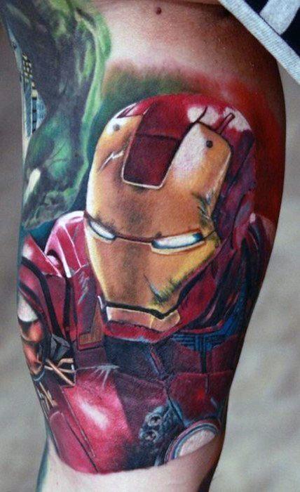 Ironman татуировка 120
