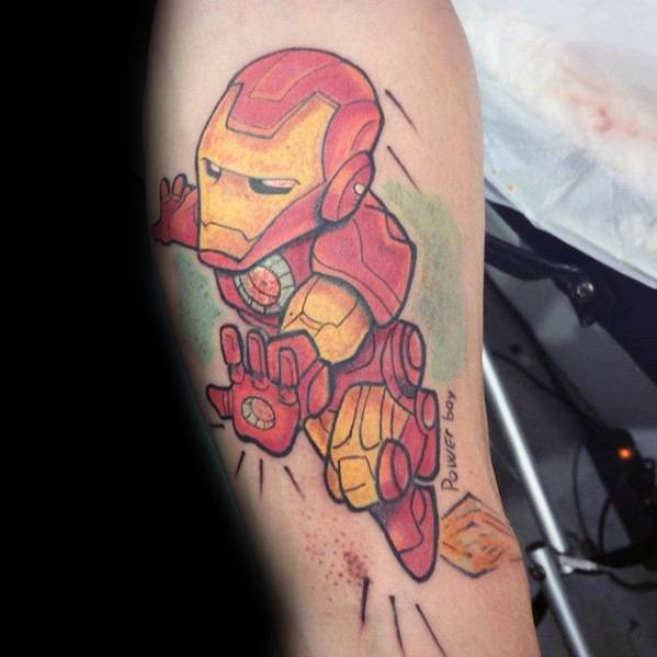 Ironman татуировки 32