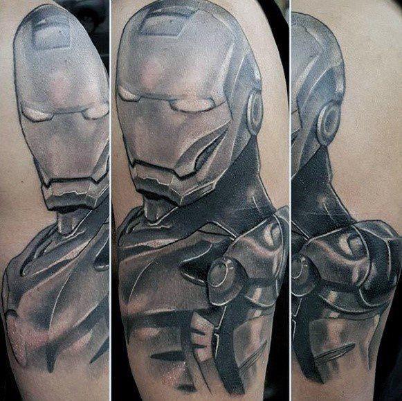 Железный человек татуировка 34