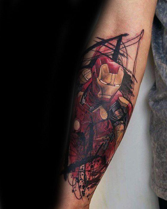 Железный человек татуировка 42