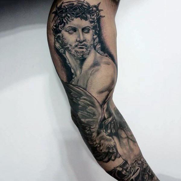 Иисус Христос татуировка 132