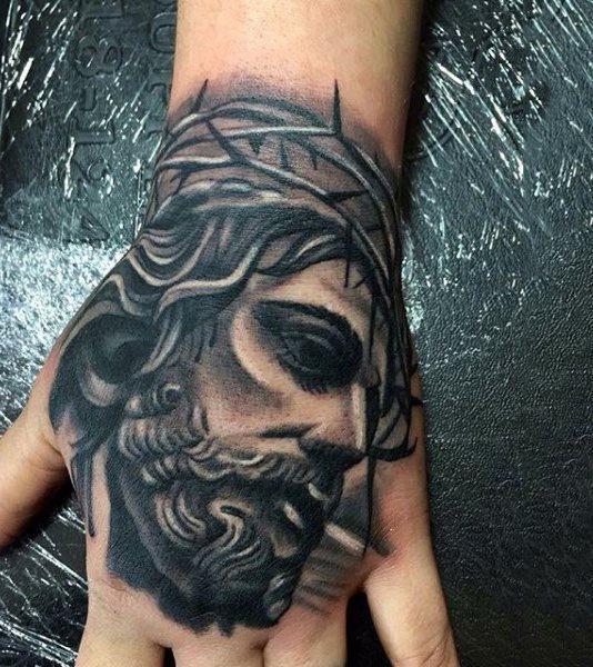 Иисус Христос татуировка 134