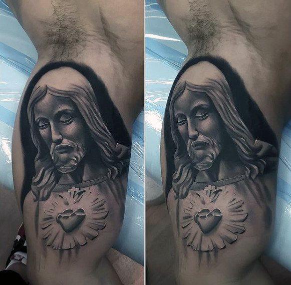Иисус Христос татуировка 138