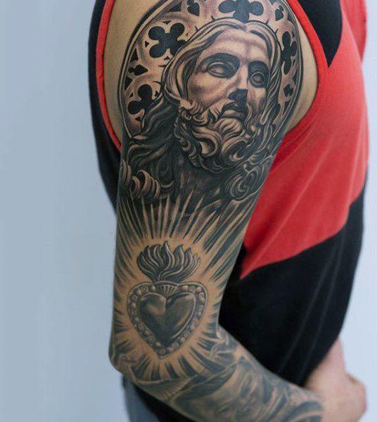 Иисус Христос татуировка 146