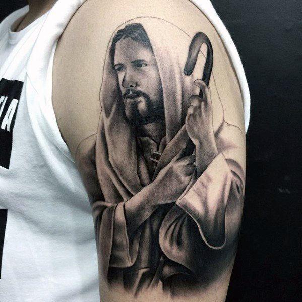 Иисус Христос татуировка 168