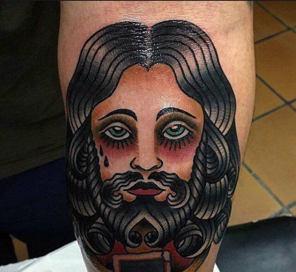 Иисус Христос татуировка 192
