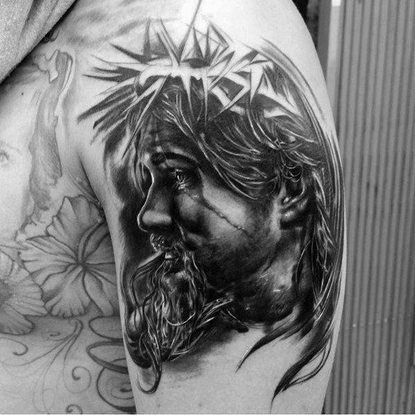 Иисус Христос татуировка 196