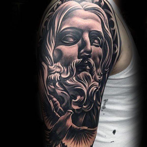 Иисус Христос татуировка 218