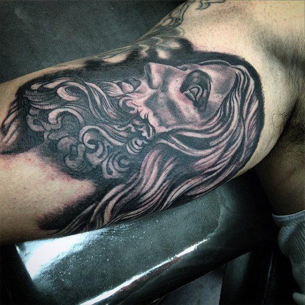 Иисус Христос татуировка 236