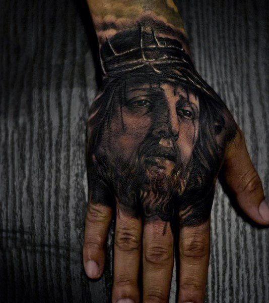 Иисус Христос татуировка 270