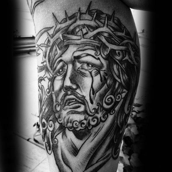 Иисус Христос татуировка 272