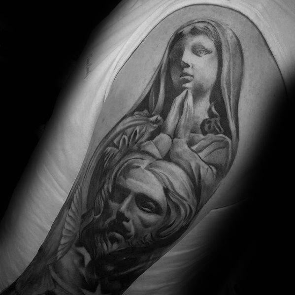 Иисус Христос татуировка 286