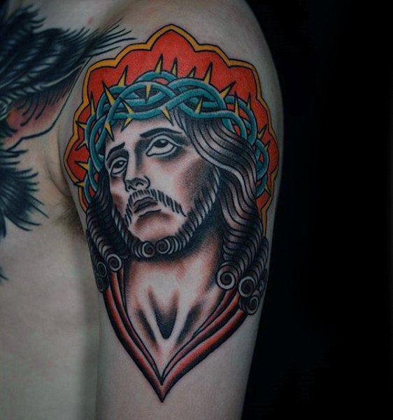Иисус Христос татуировка 292