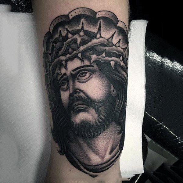 Иисус Христос татуировка 294