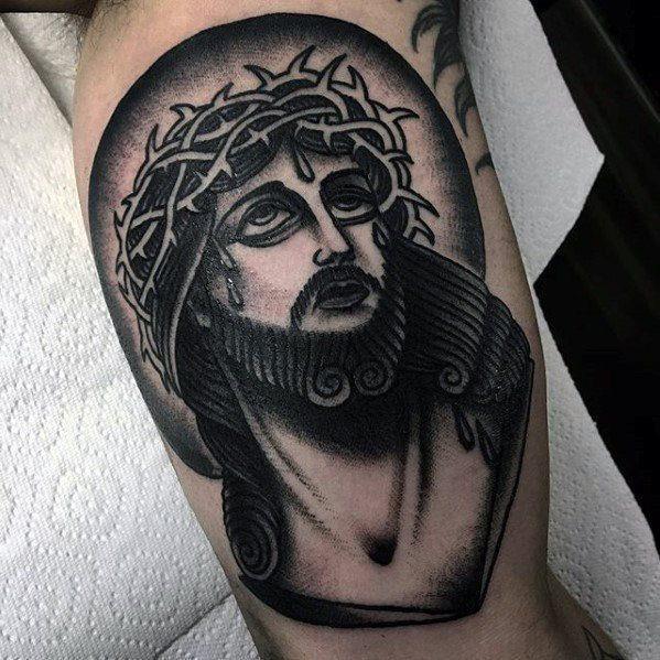 Иисус Христос татуировка 298