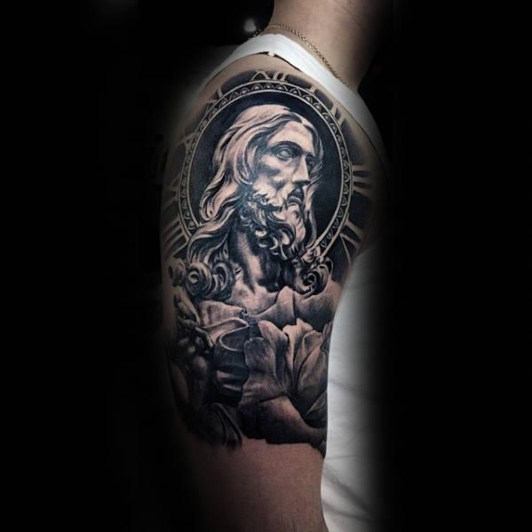 Иисус Христос татуировка 322